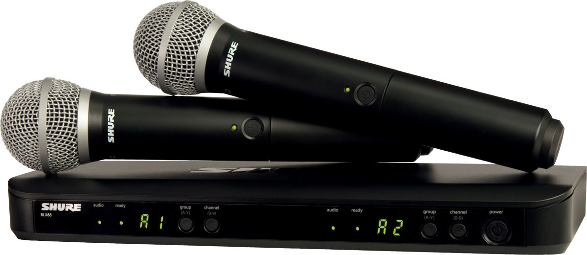 SHURE BLX288E/PG58 M17 вокальная радиосистема в Аксае