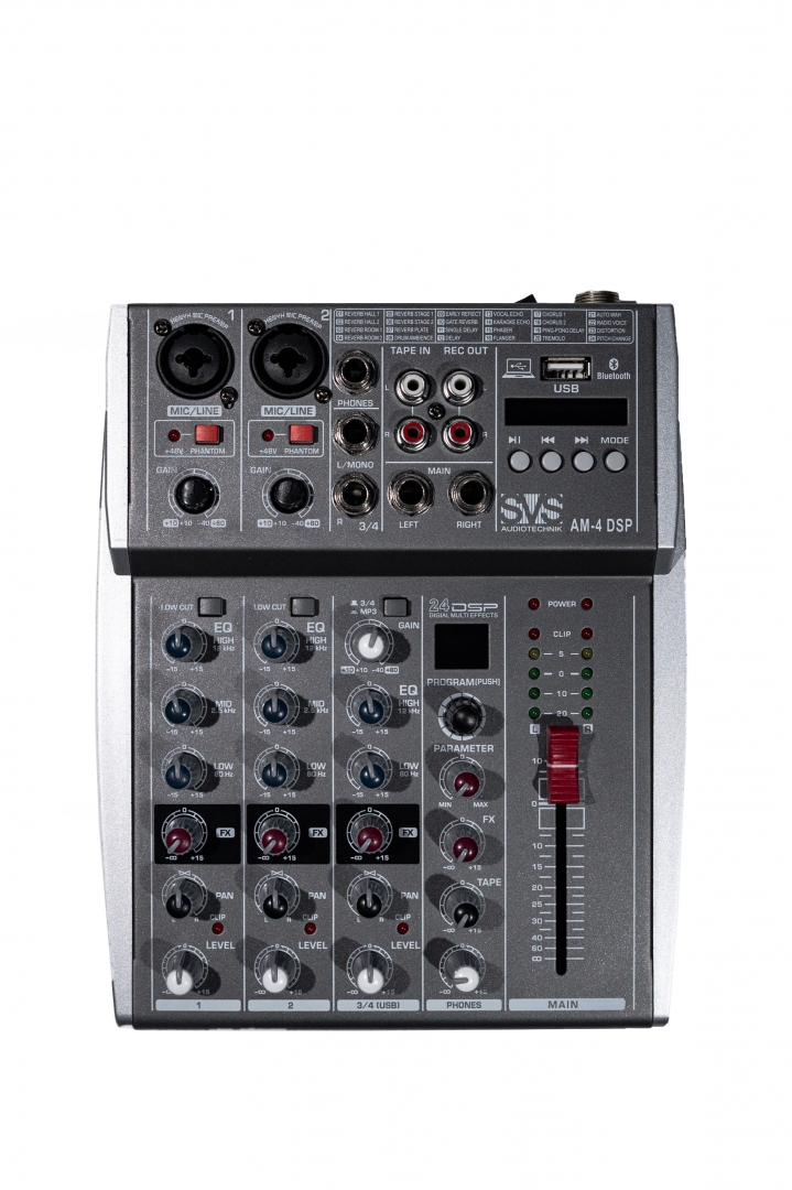 SVS Audiotechnik mixers AM-4 DSP Аналоговый микшерный пульт, 4-канала в Аксае