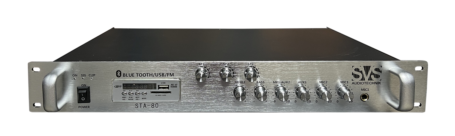 SVS Audiotechnik STA-80 Микшер-усилитель для систем Public Address в Аксае