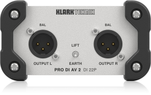 Klark Teknik DI 22P пассивный стерео директ-бокс в Аксае
